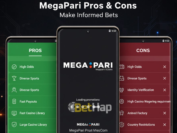 MegaPari Pros & Cons